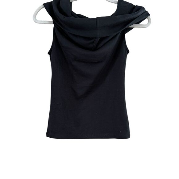 NWOT Zara size medium black knit top - Picture 4 of 8